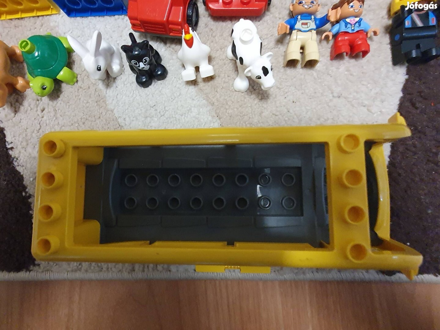 Lego Duplo 92 darabos csomag állatok figurák busz