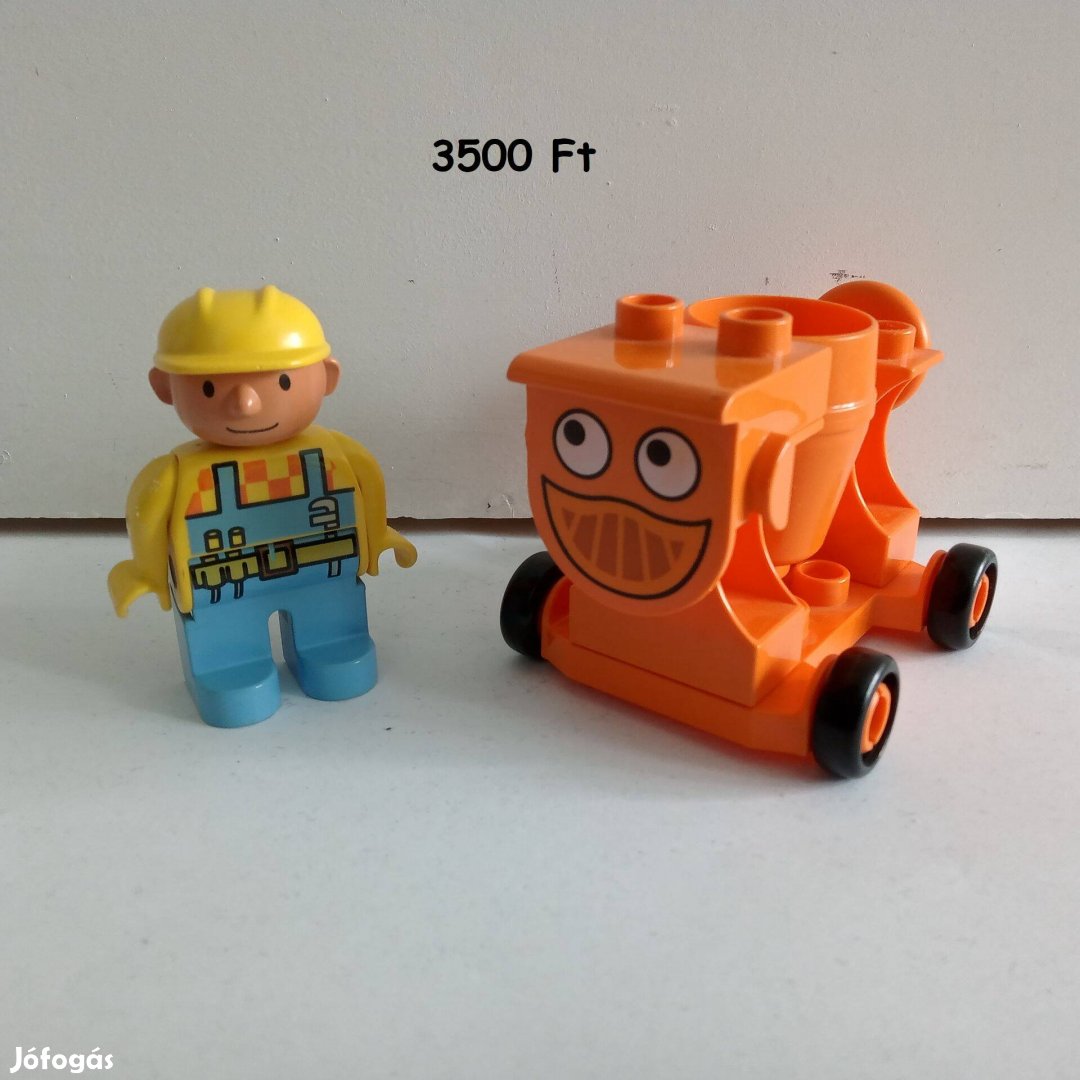 Lego Duplo Bob mester + Trixi a betonkeverő