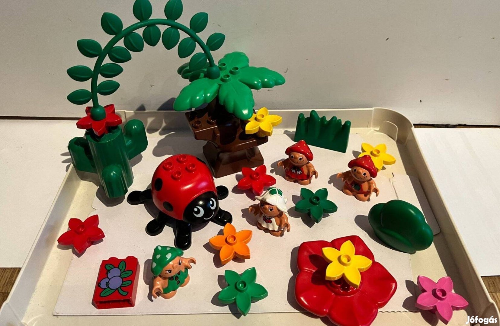 Lego Duplo Forest Friends készlet katicával, manókkal