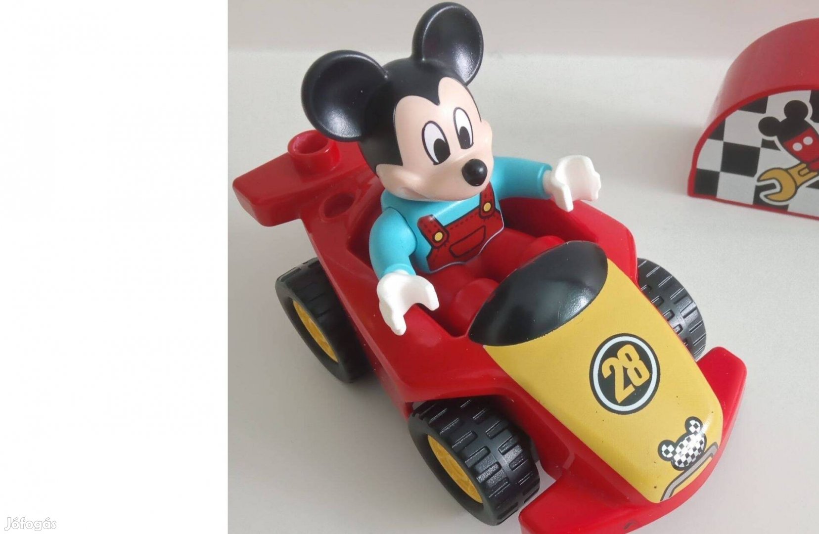 Lego Duplo Mickey egér + versenyautó