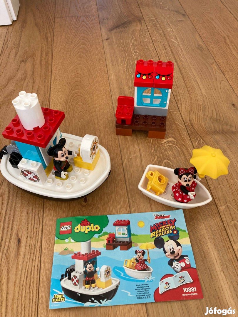 Lego Duplo Mickey eger hajokirandul