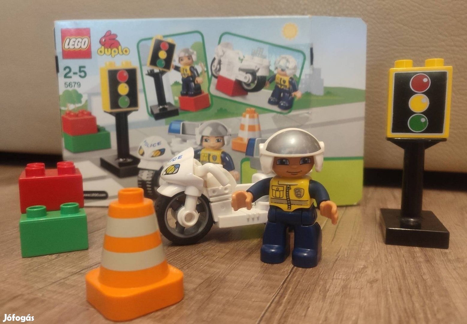 Lego Duplo Motoros Rendőr 5679 eladó!