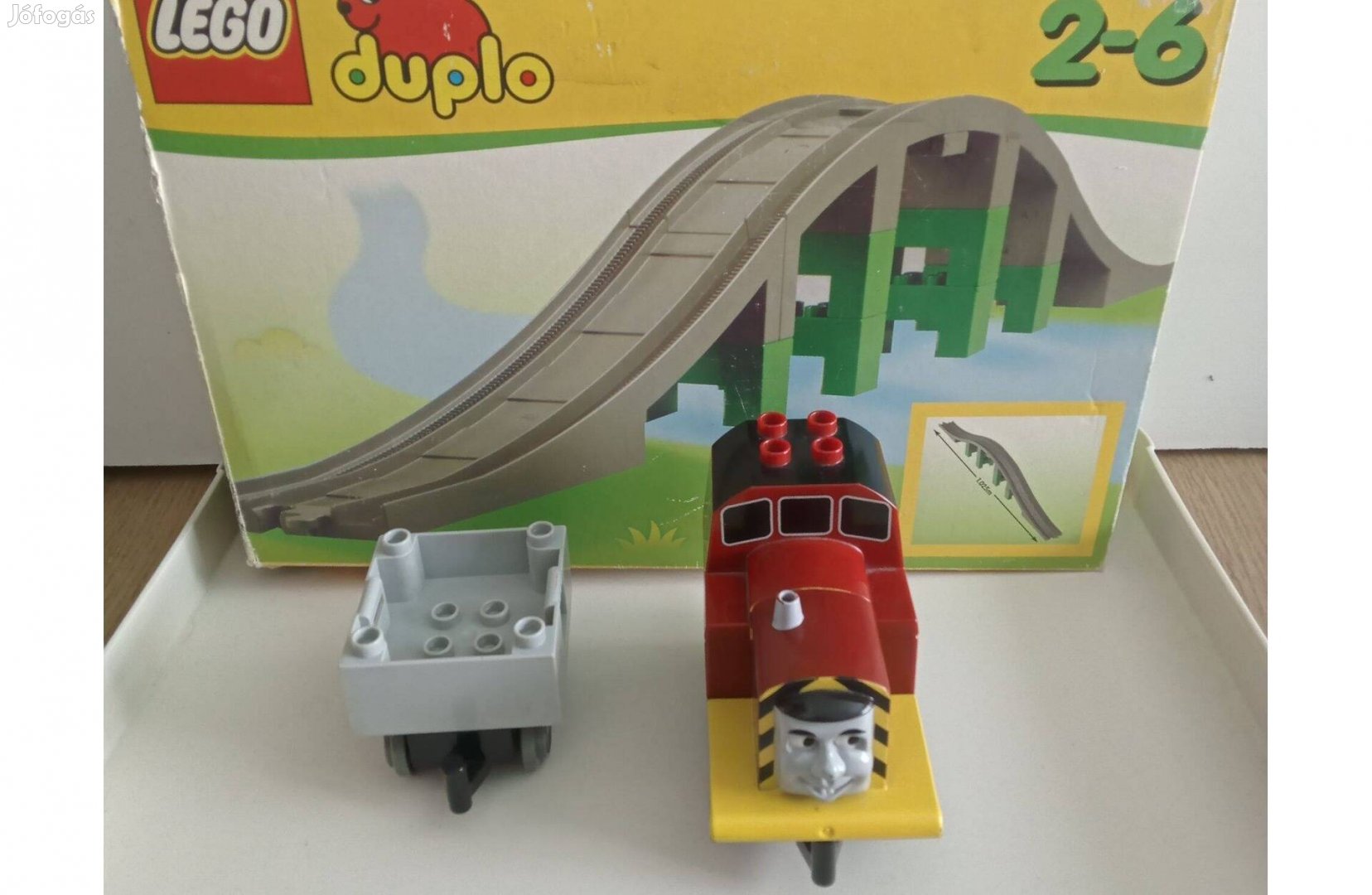 Lego Duplo Thomas: Salty vonat + vasúti híd / felüljáró
