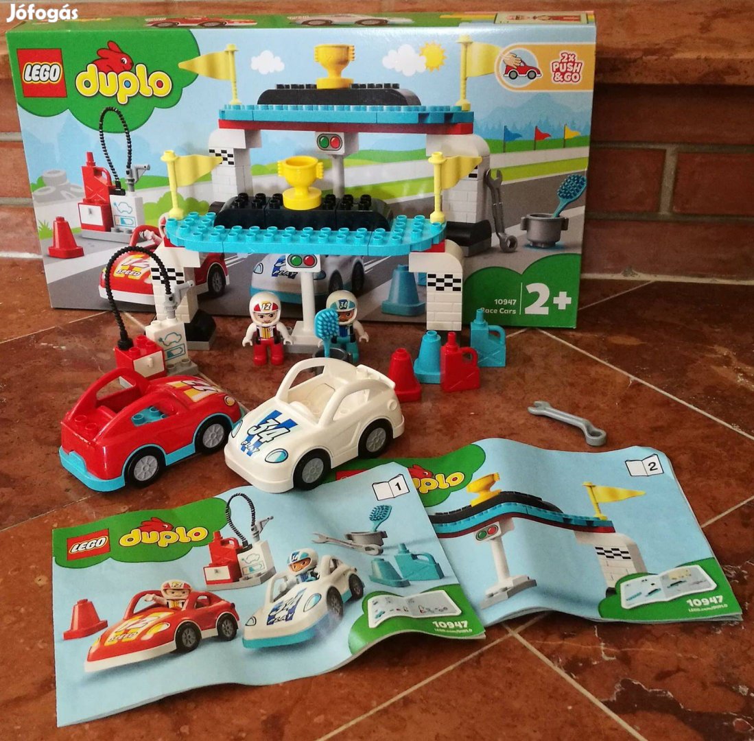 Lego Duplo Versenyautók 10947 autó verseny kocsi