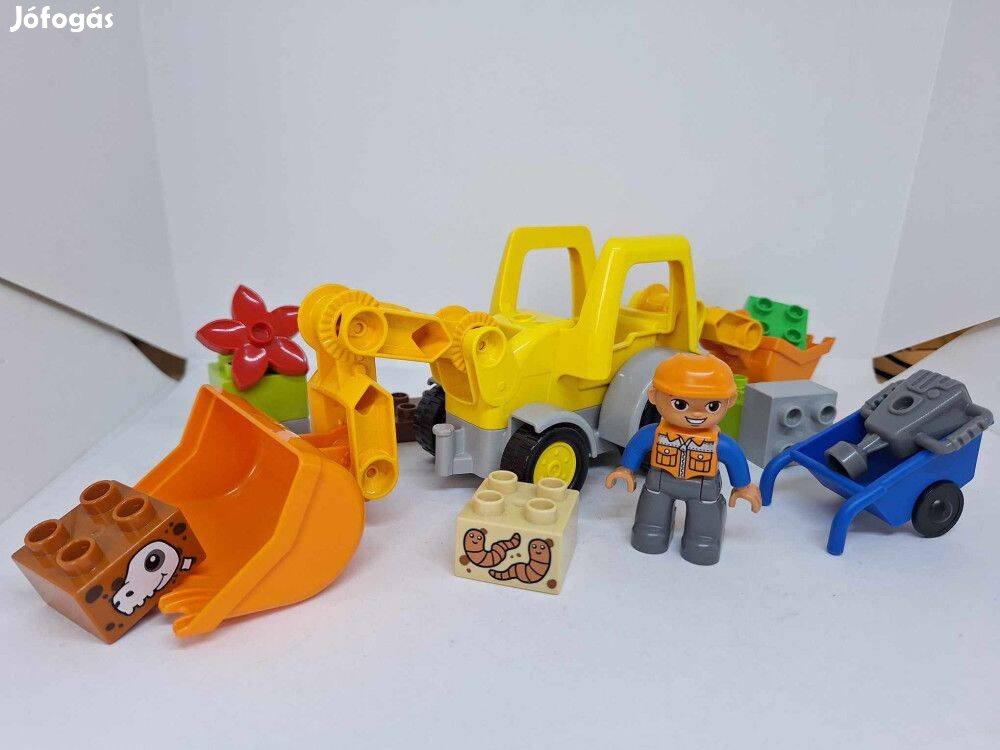 Lego Duplo - Árokásó rakodó 10811 (talicska kereke más)