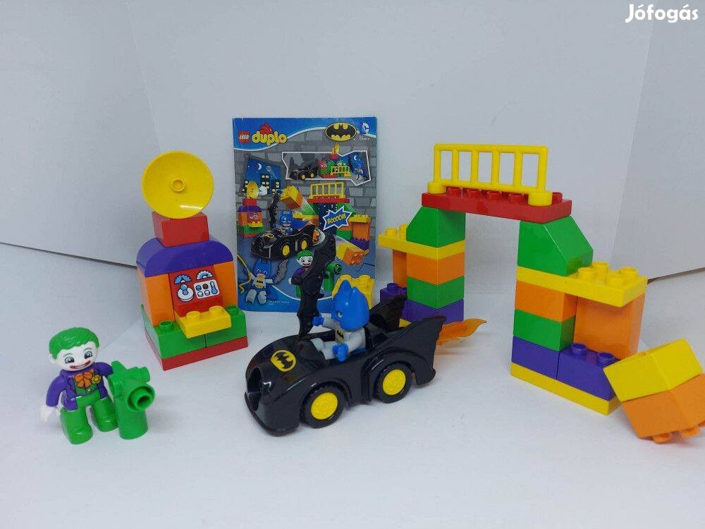 Lego Duplo - The Joker erőpróba 10544 (katalógussal) (köpeny hiányzik