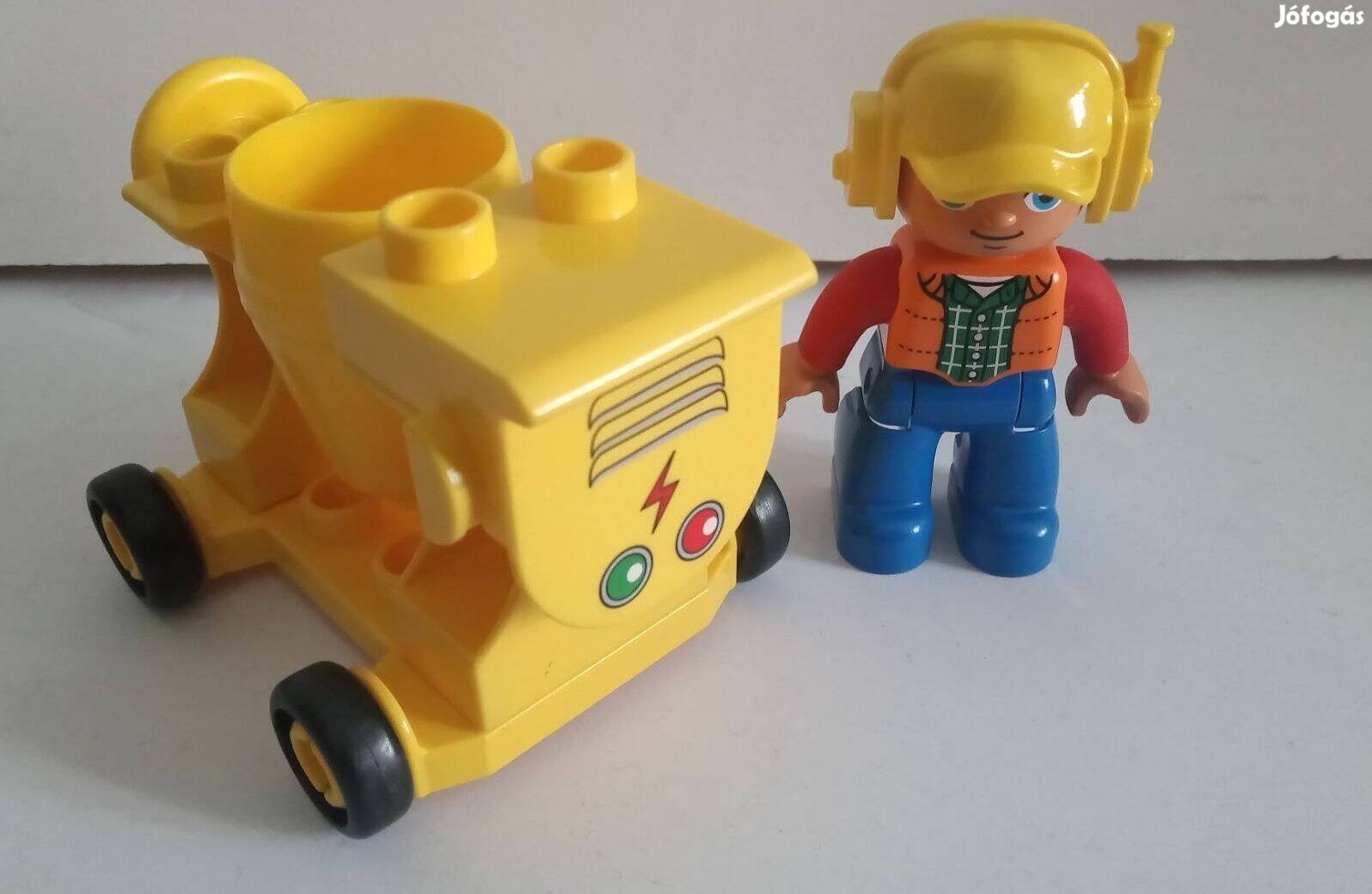 Lego Duplo betonkeverő + figura