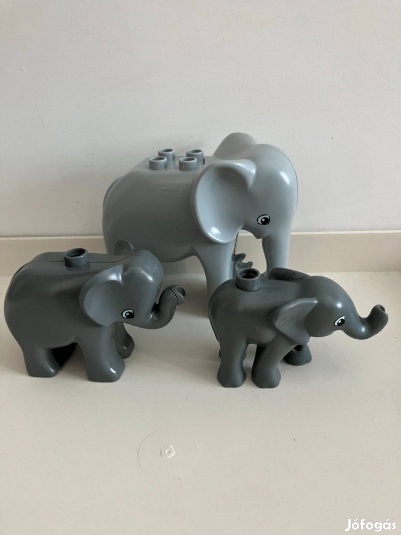 Lego Duplo elefánt + kicsinyei (3 db)
