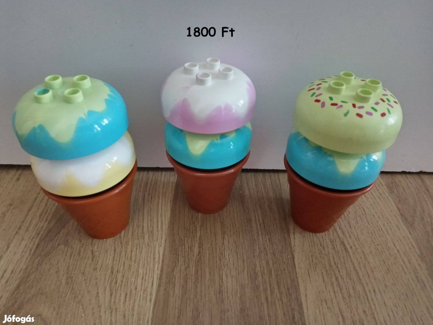 Lego Duplo fagyi tölcsérben
