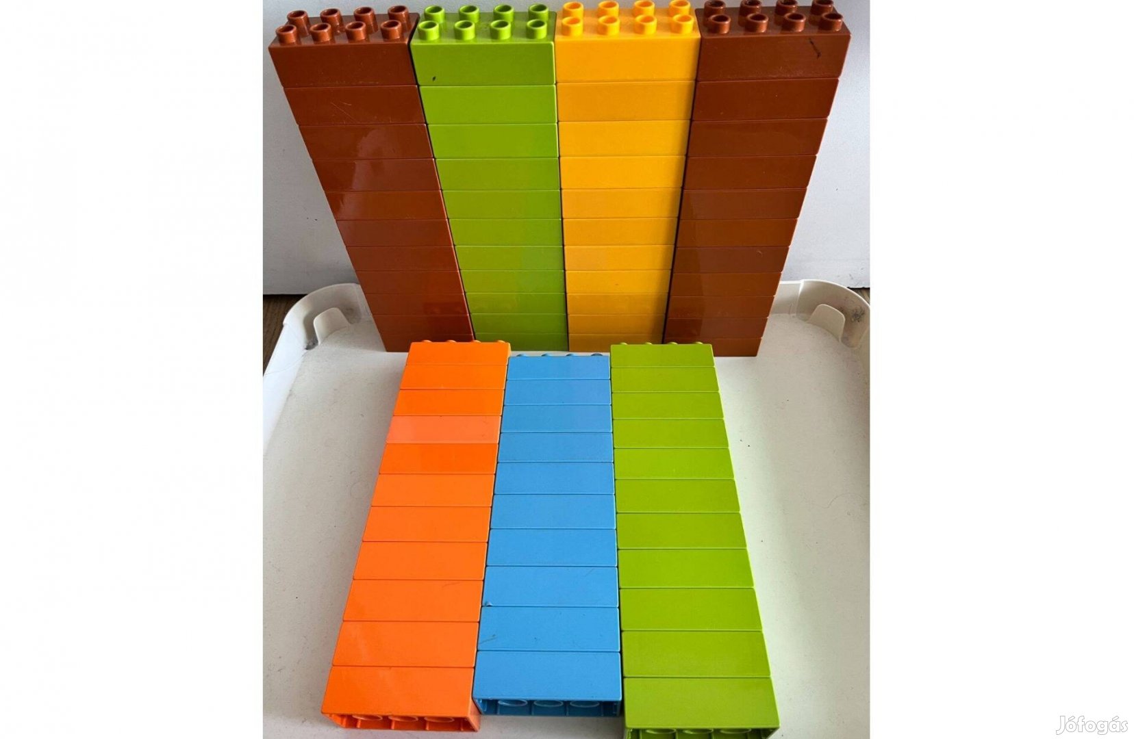 Lego Duplo kocka építőkocka építőelem, 2x4