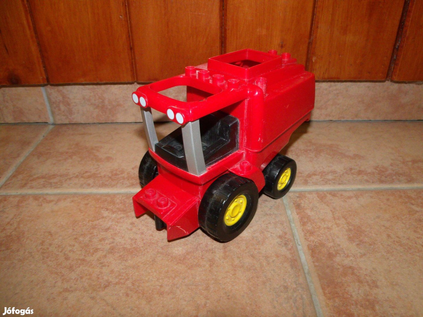 Lego Duplo kombájn elem a 4973 szettből, sérült