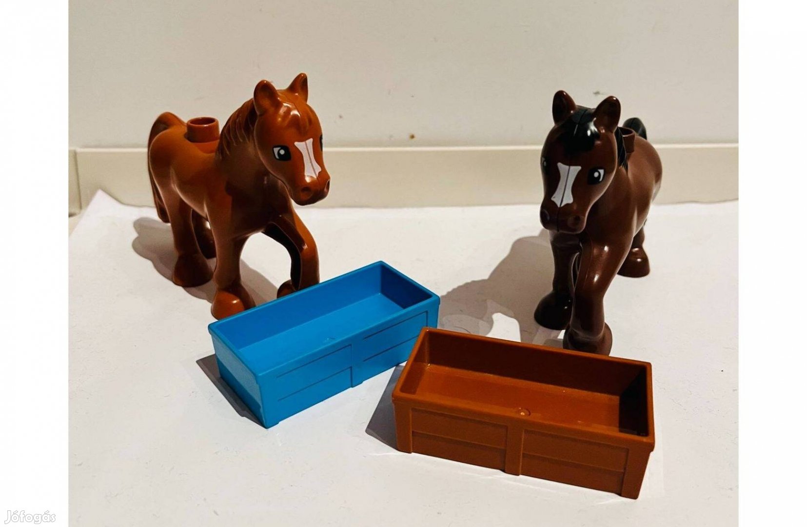 Lego Duplo ló + itató, nagy