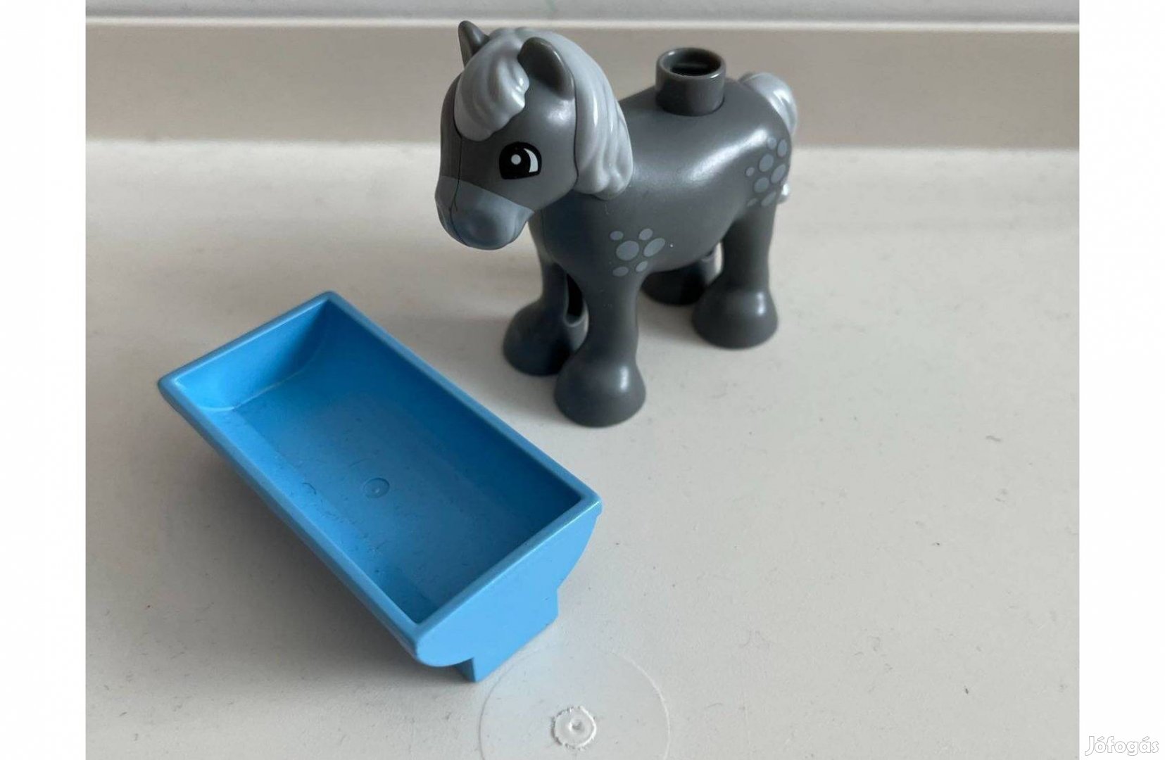 Lego Duplo ló / póni itatóval, szürke