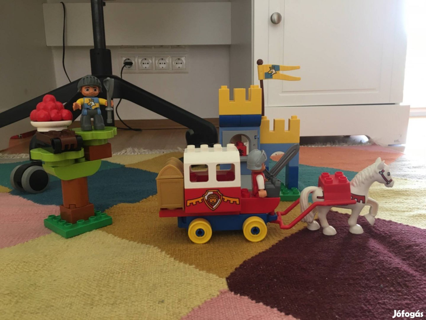 Lego Duplo lovagvár vár lovag katona Kincses támadás 10569