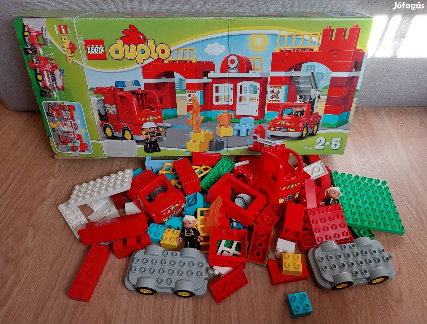 Lego Duplo nagy Tűzoltóállomás szett eladó: