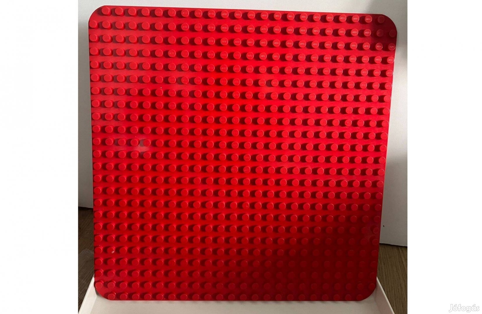 Lego Duplo nagy alaplap, 38x38 cm, piros