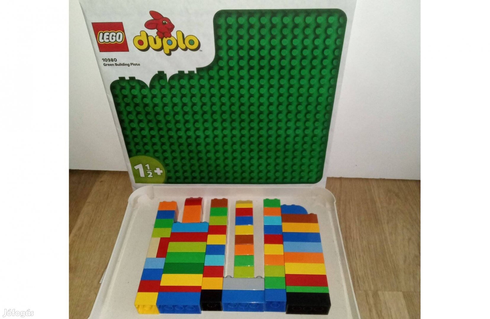 Lego Duplo nagy zöld alaplap + kockacsomag