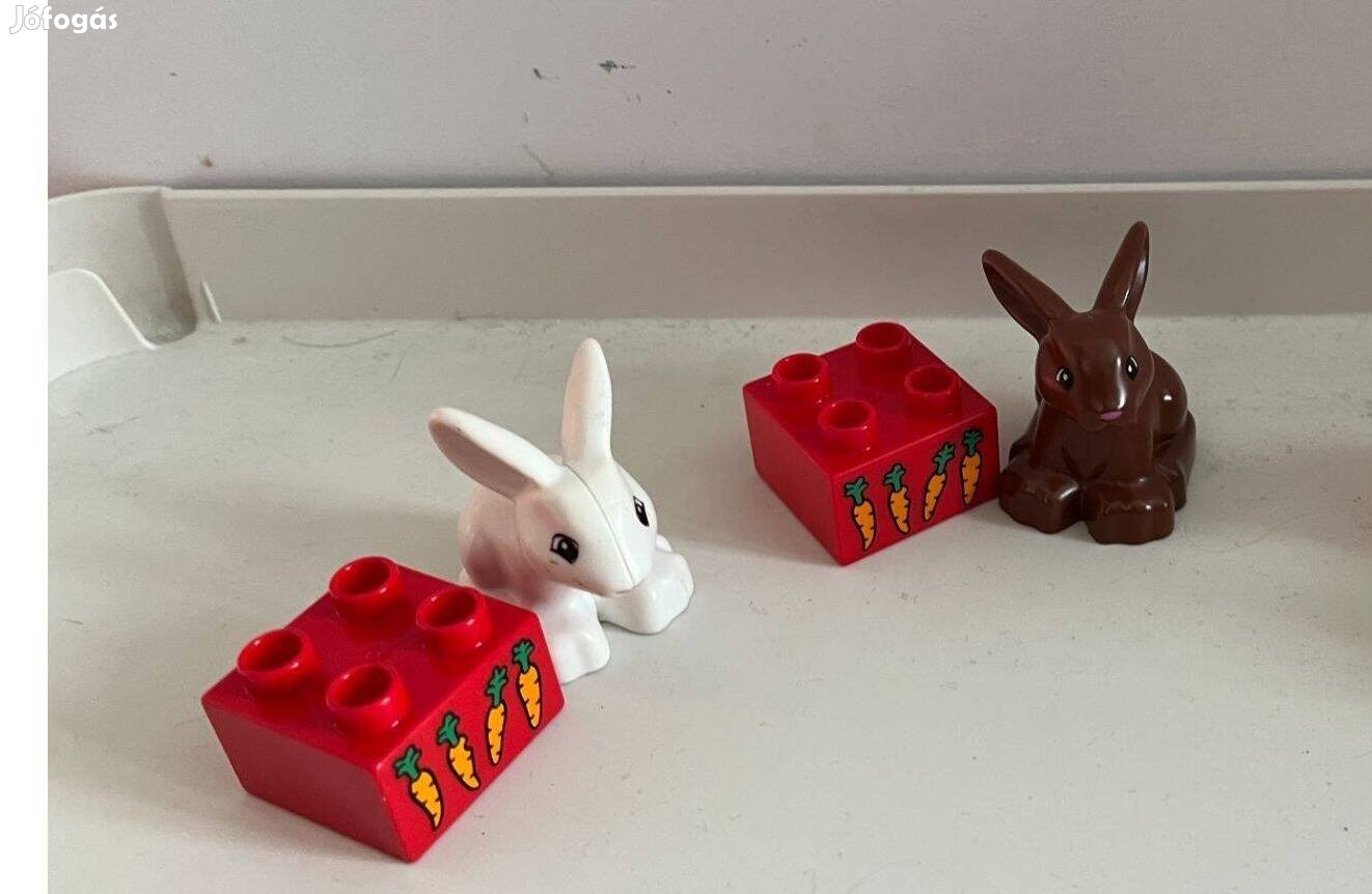 Lego Duplo nyuszi + répa
