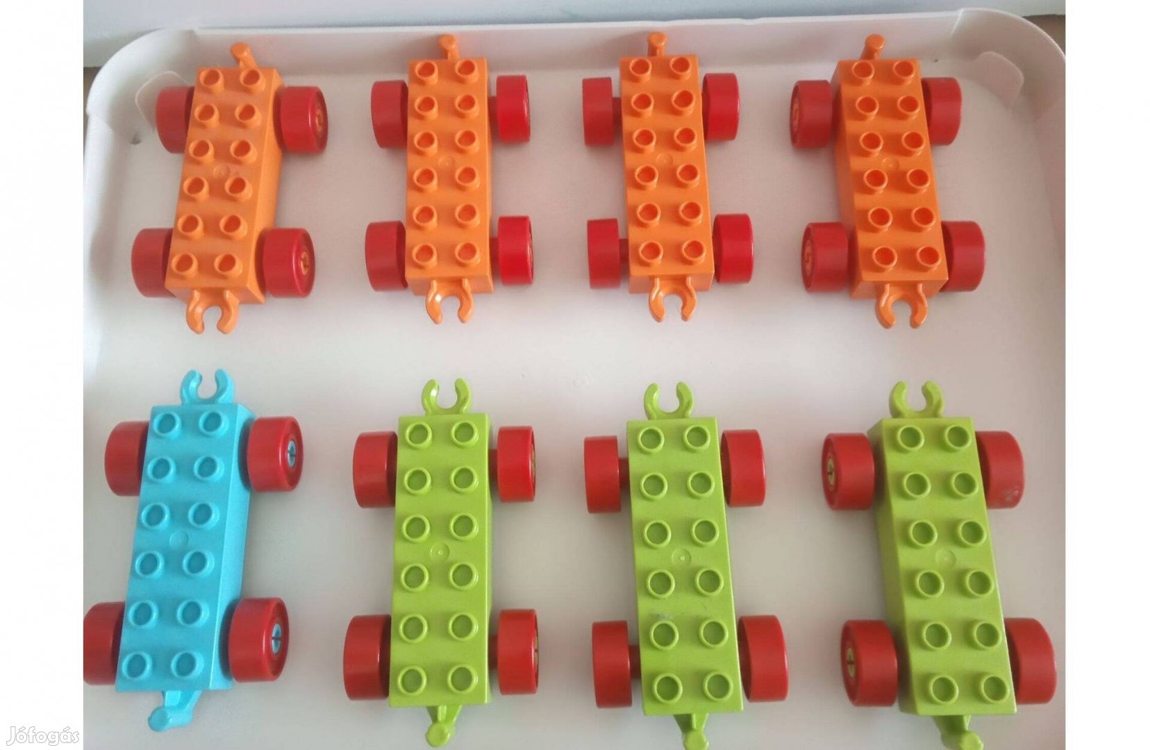 Lego Duplo összekapcsolható kocsialap