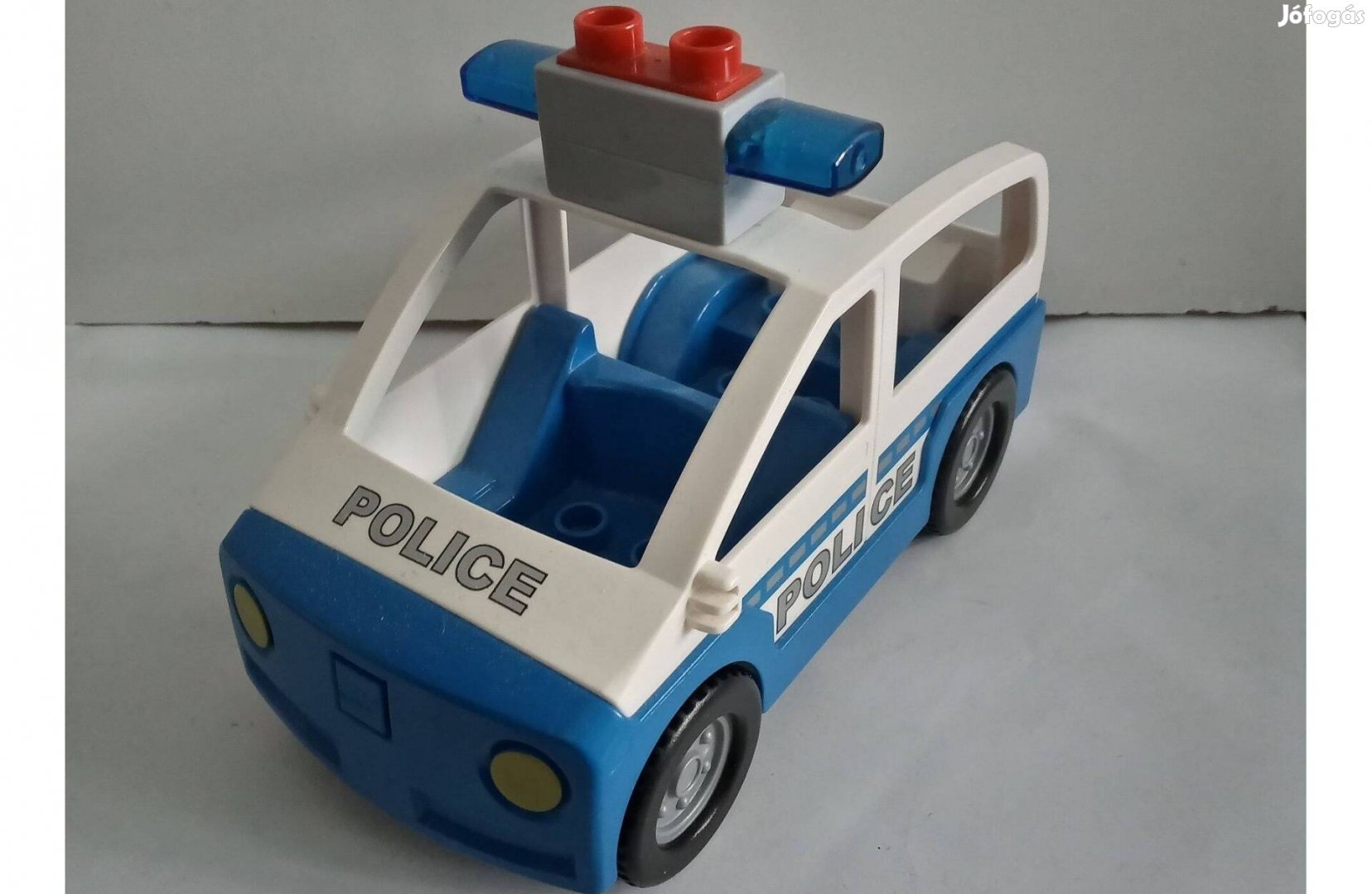 Lego Duplo rendőrségi autó szirénával villog és hangot ad