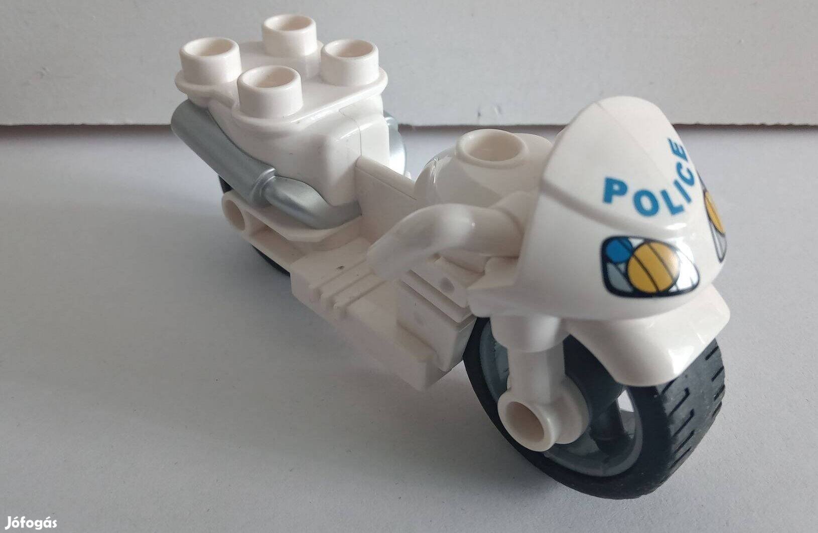 Lego Duplo rendőrségi motor