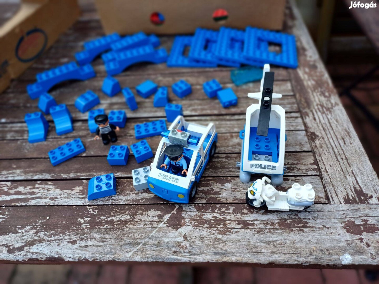 Lego Duplo rendőrségi összeállítás
