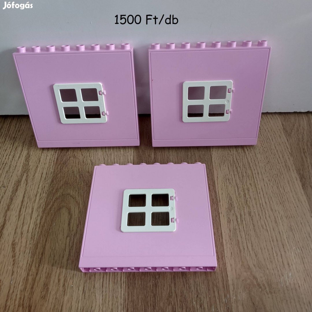 Lego Duplo rózsaszín fal / házfal
