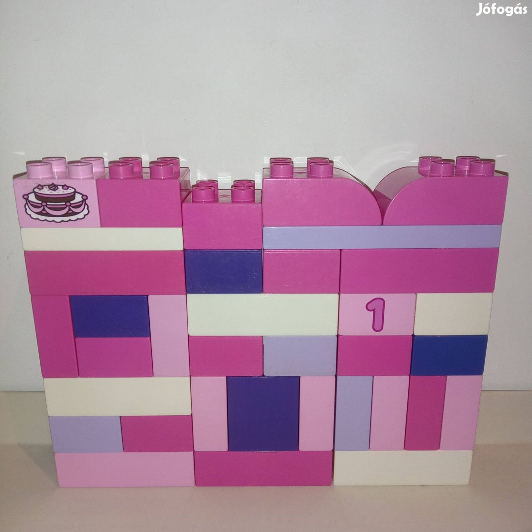 Lego Duplo rózsaszín kockacsomag