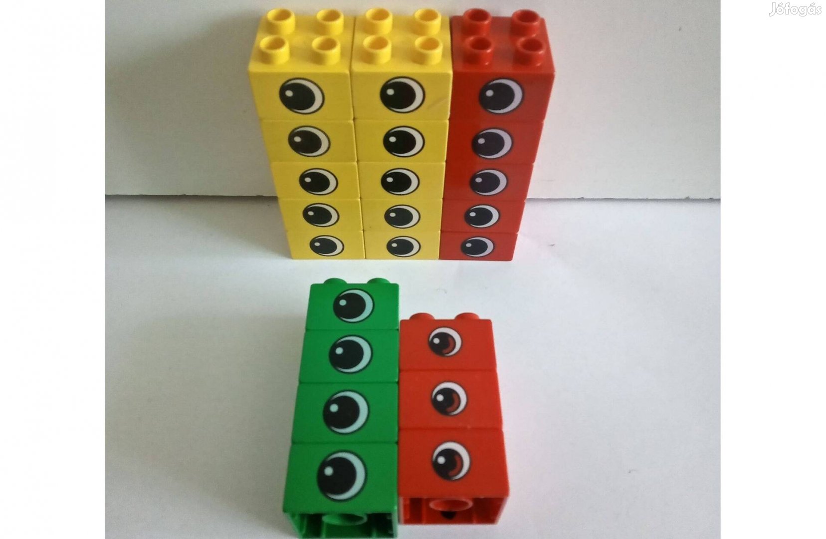 Lego Duplo szemes kocka, 2x2