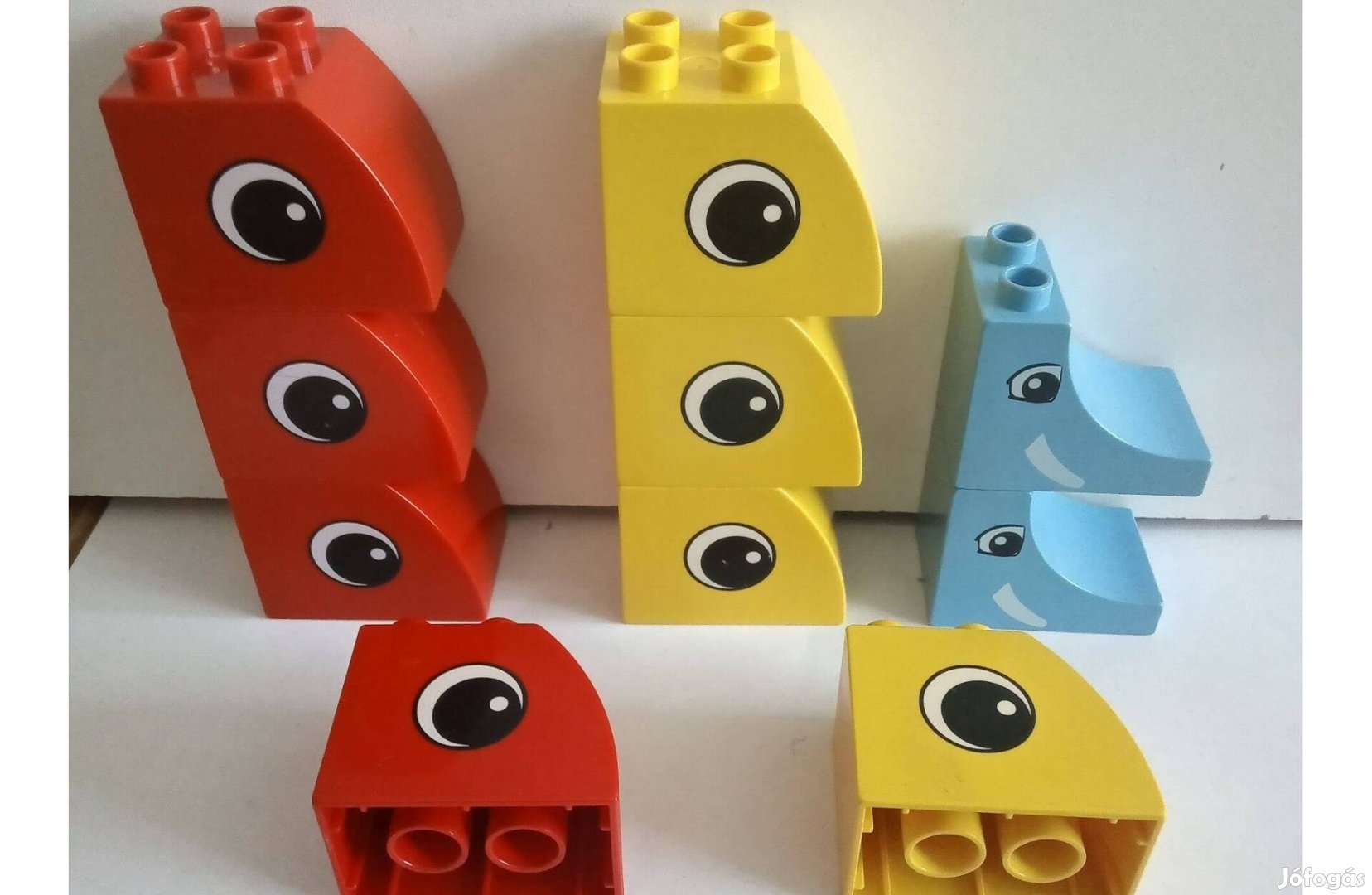 Lego Duplo szemes kocka, íves