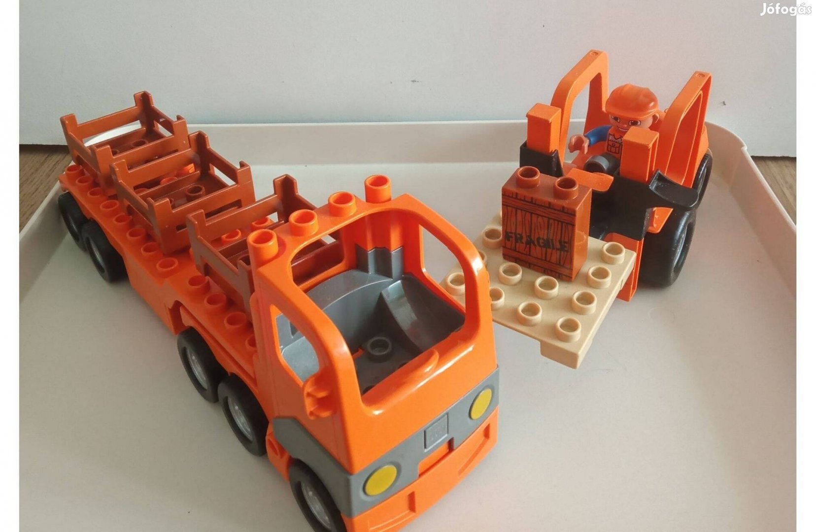 Lego Duplo targonca + teherautó