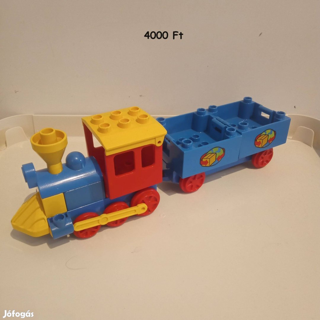 Lego Duplo tologatós vonat + tehervagon