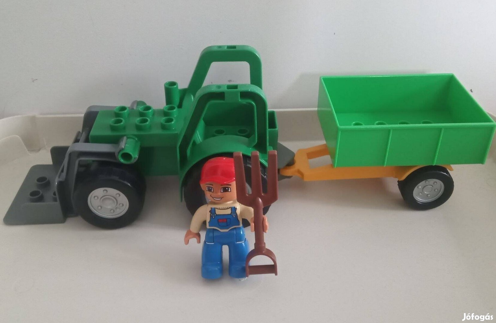 Lego Duplo tolólapátos traktor