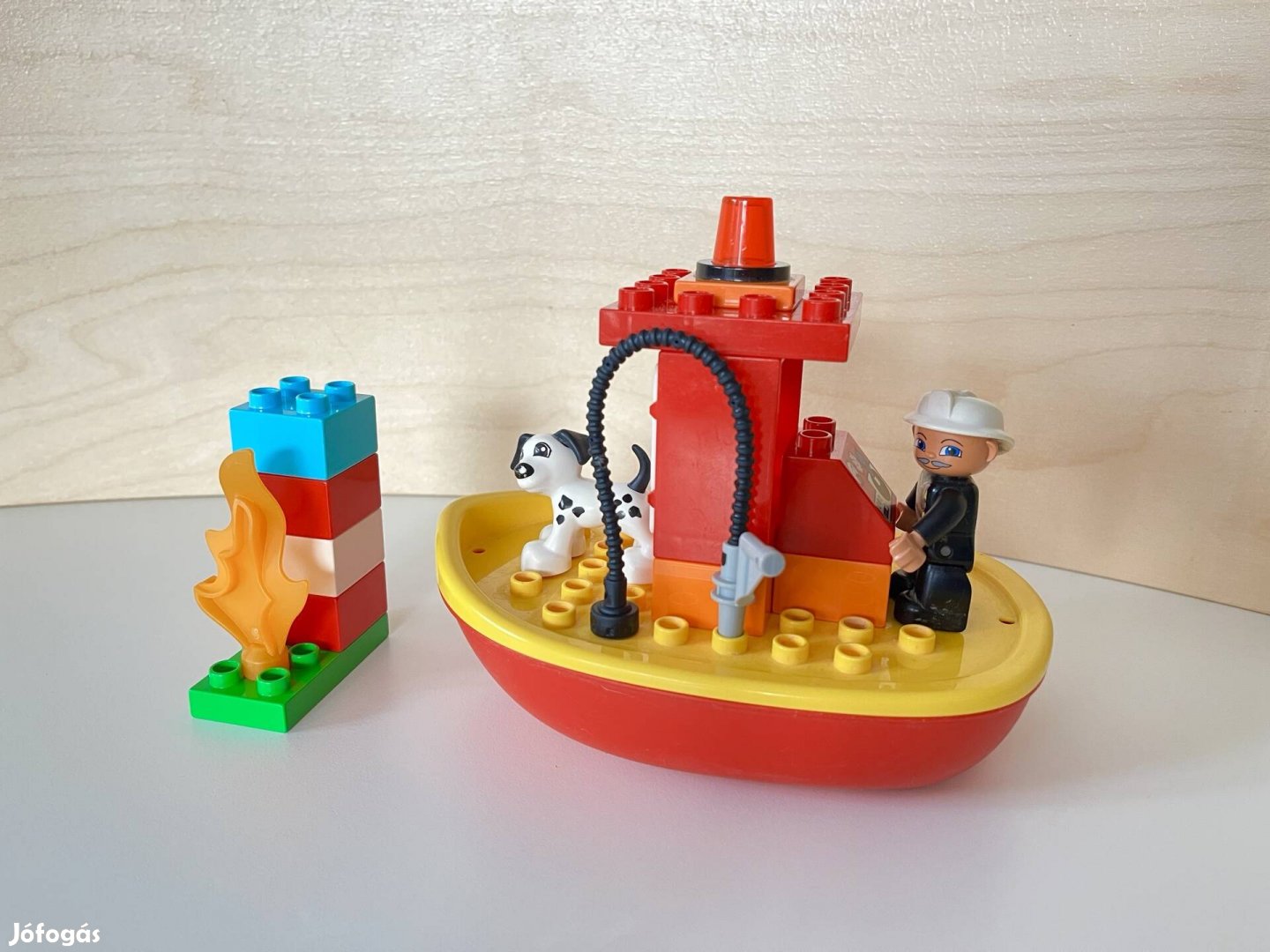 Lego Duplo tűzoltó hajó