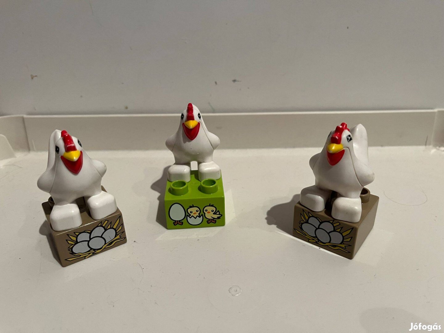 Lego Duplo tyúk + tojás