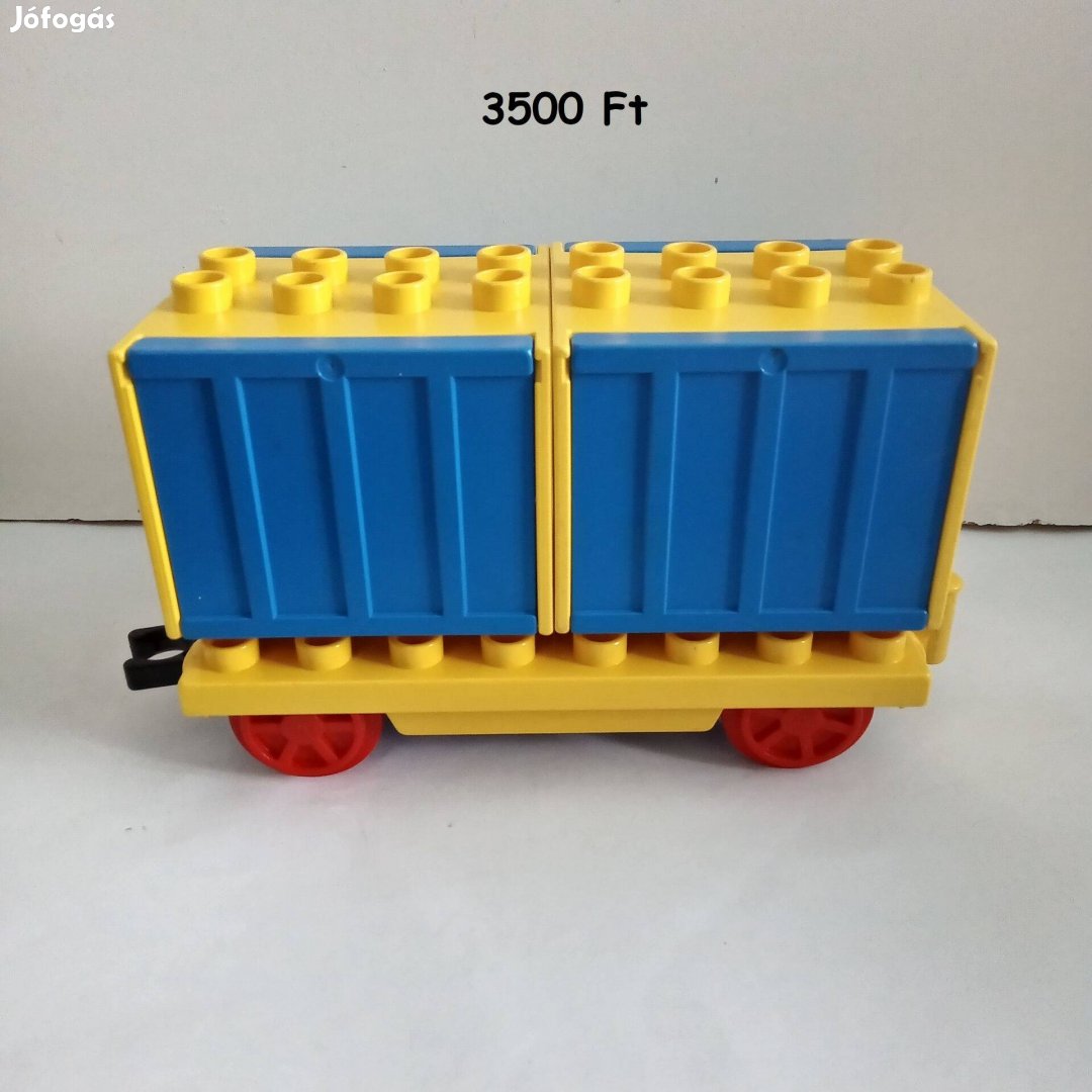 Lego Duplo vasúti vagon / tehervagon