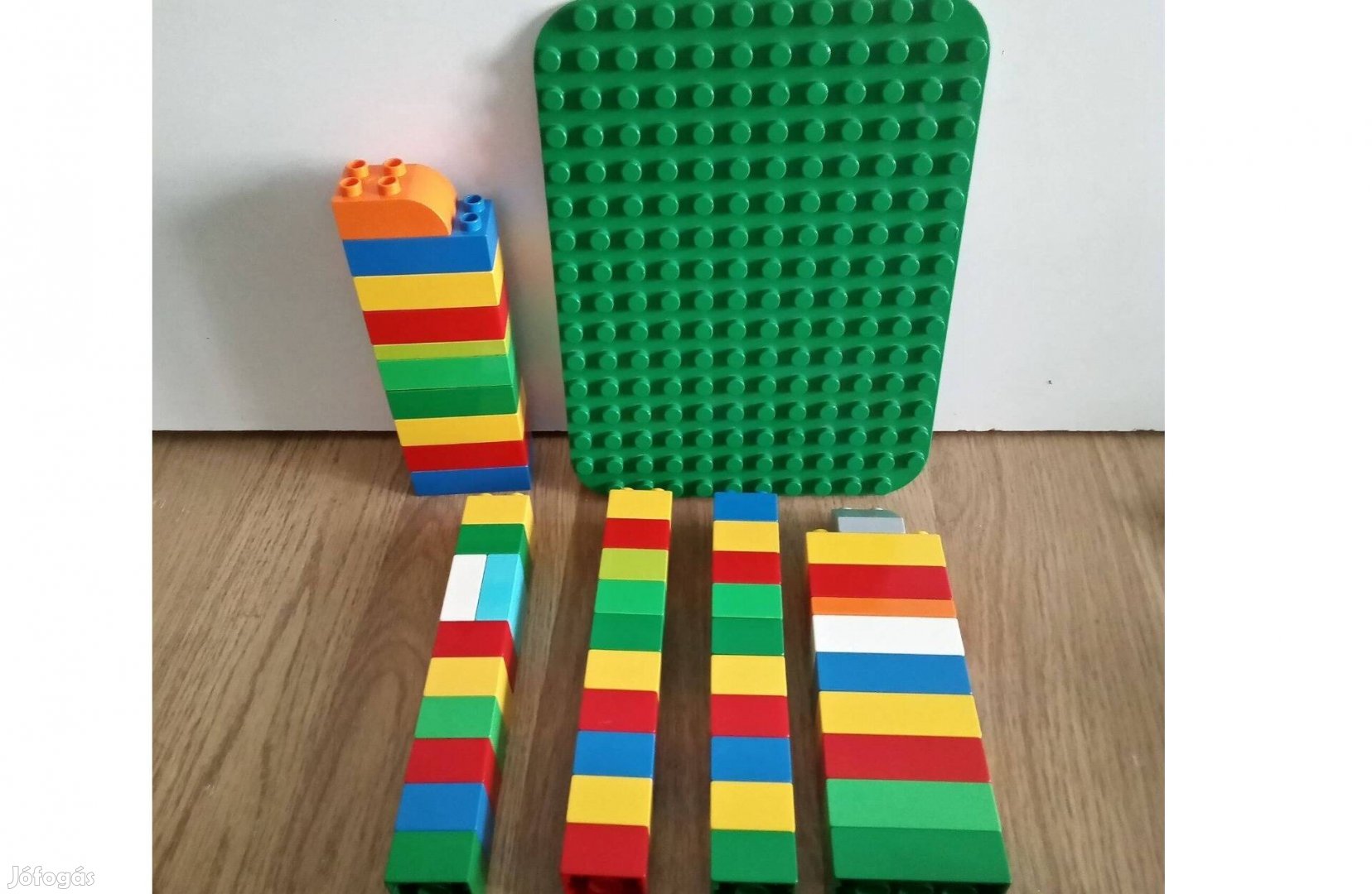 Lego Duplo zöld alaplap + kockacsomag