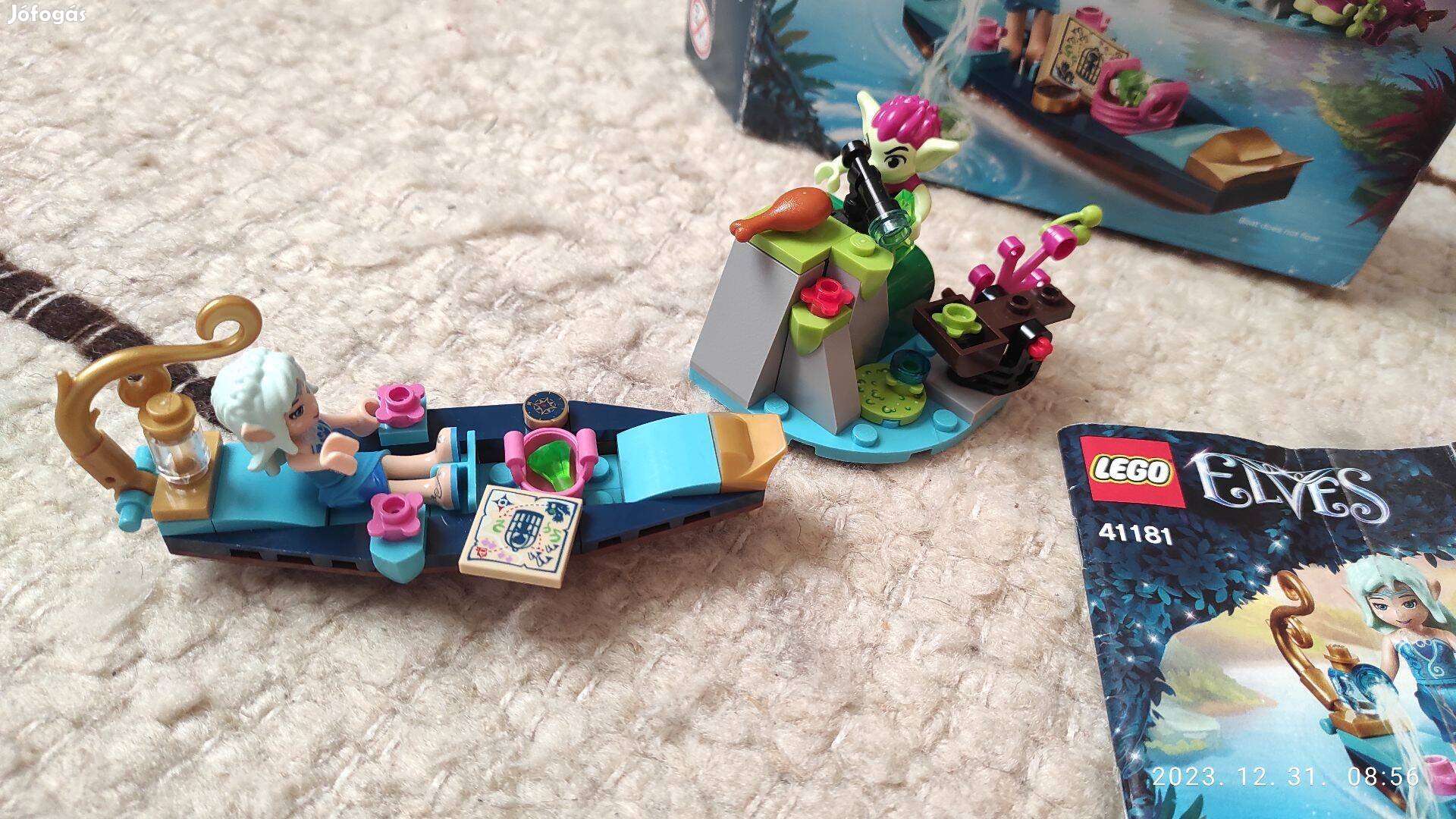 Lego Elves 41181 Naida gondolája és a tolvaj manó (2017 kiadás)