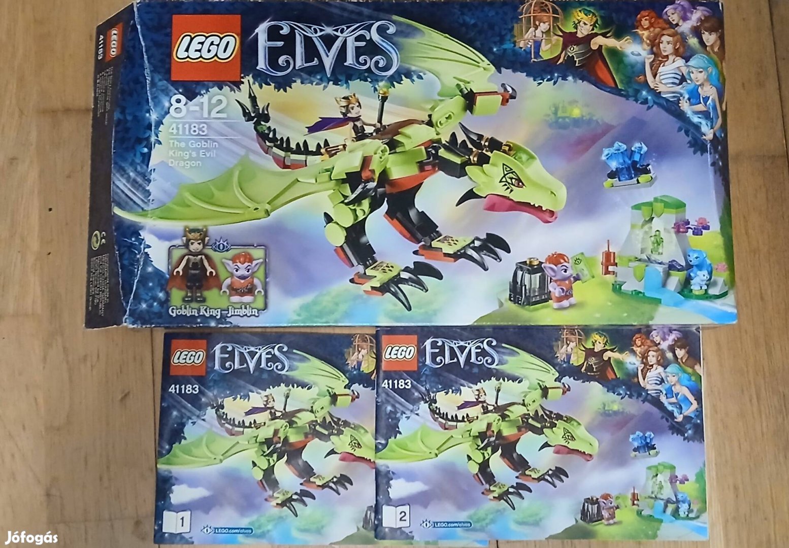 Lego Elves 41183 A manókirály gonosz sárkánya