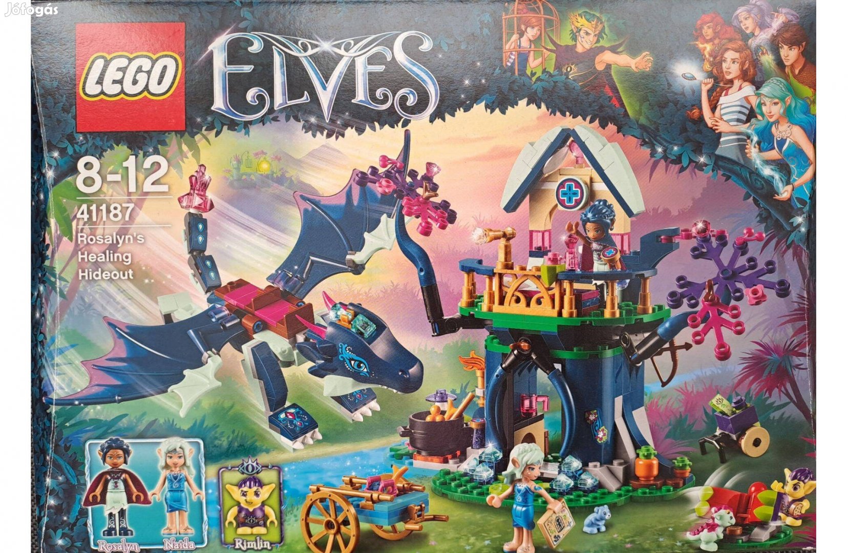 Lego Elves 41187 Rosalyn gyógyító búvóhelye