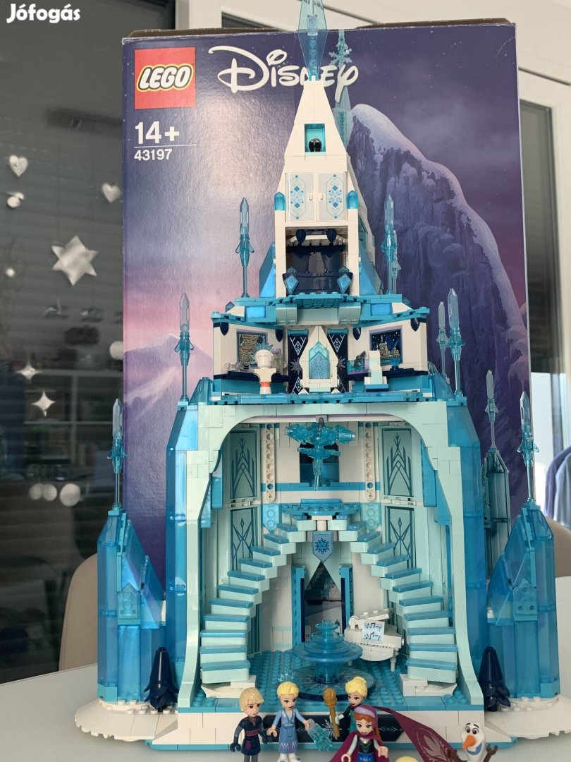 Lego Elza Frozen Jégvarázs Kastély 43197