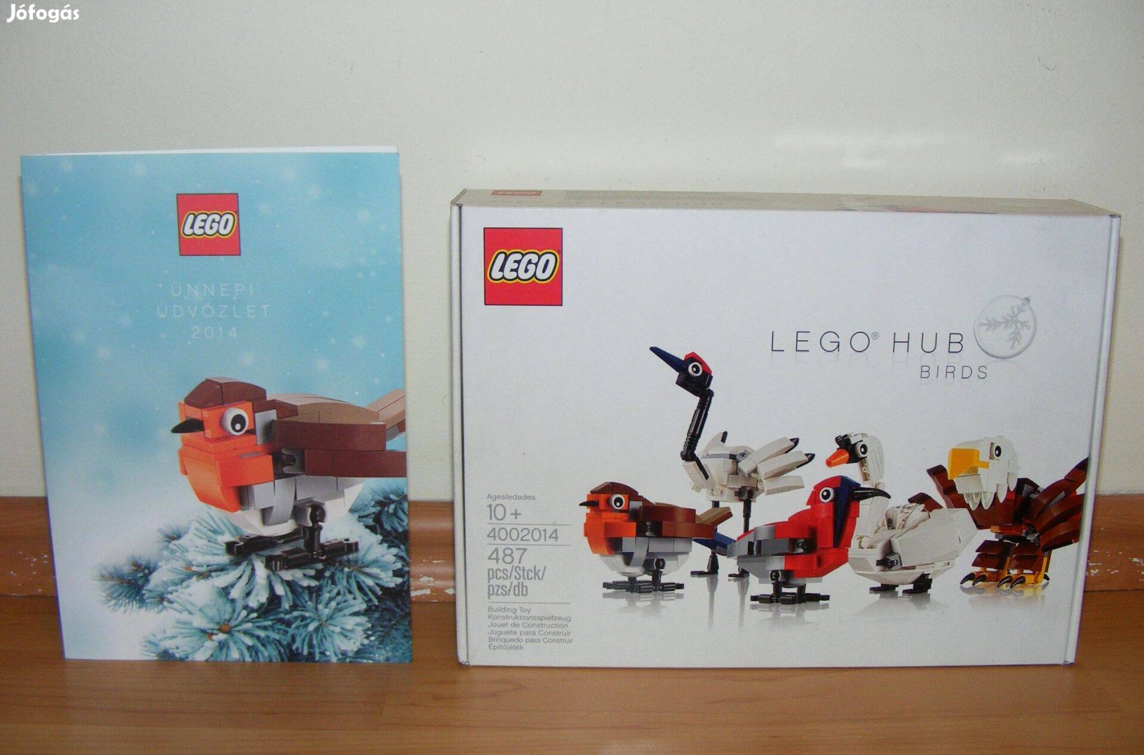 Lego Exclusive 4002014 Dolgozói szett Hub Birds Madarak lap