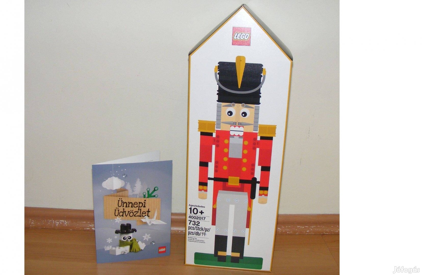 Lego Exclusive 4002017 Nutcracker Diótörő Karácsonyi Karácsony +lap Új