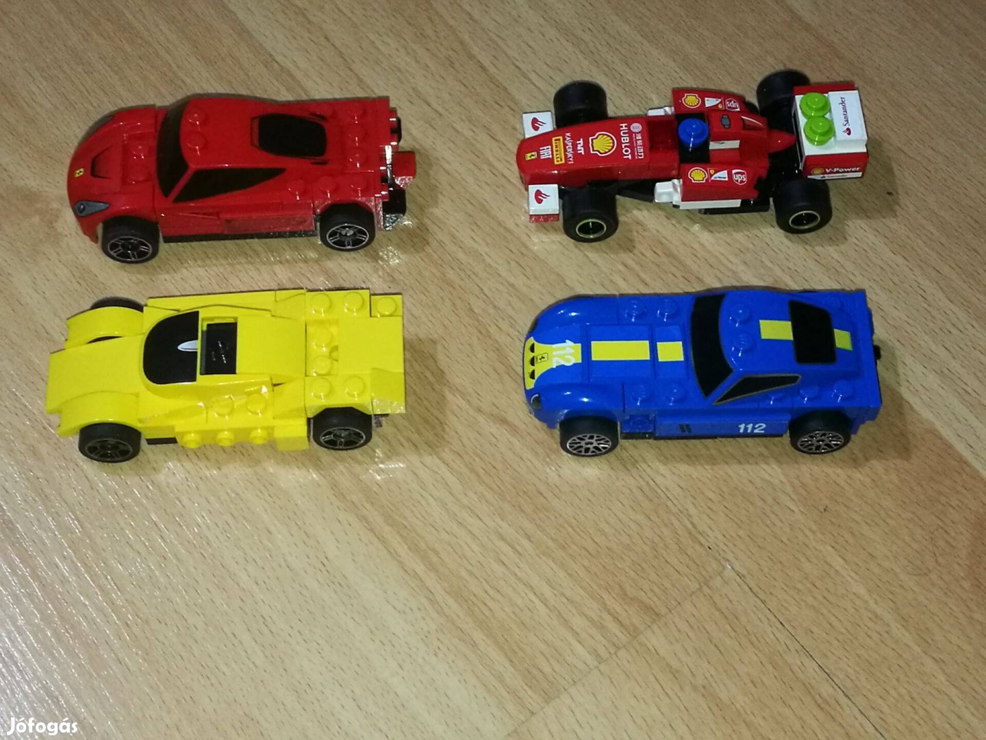Lego F1 és sport autók