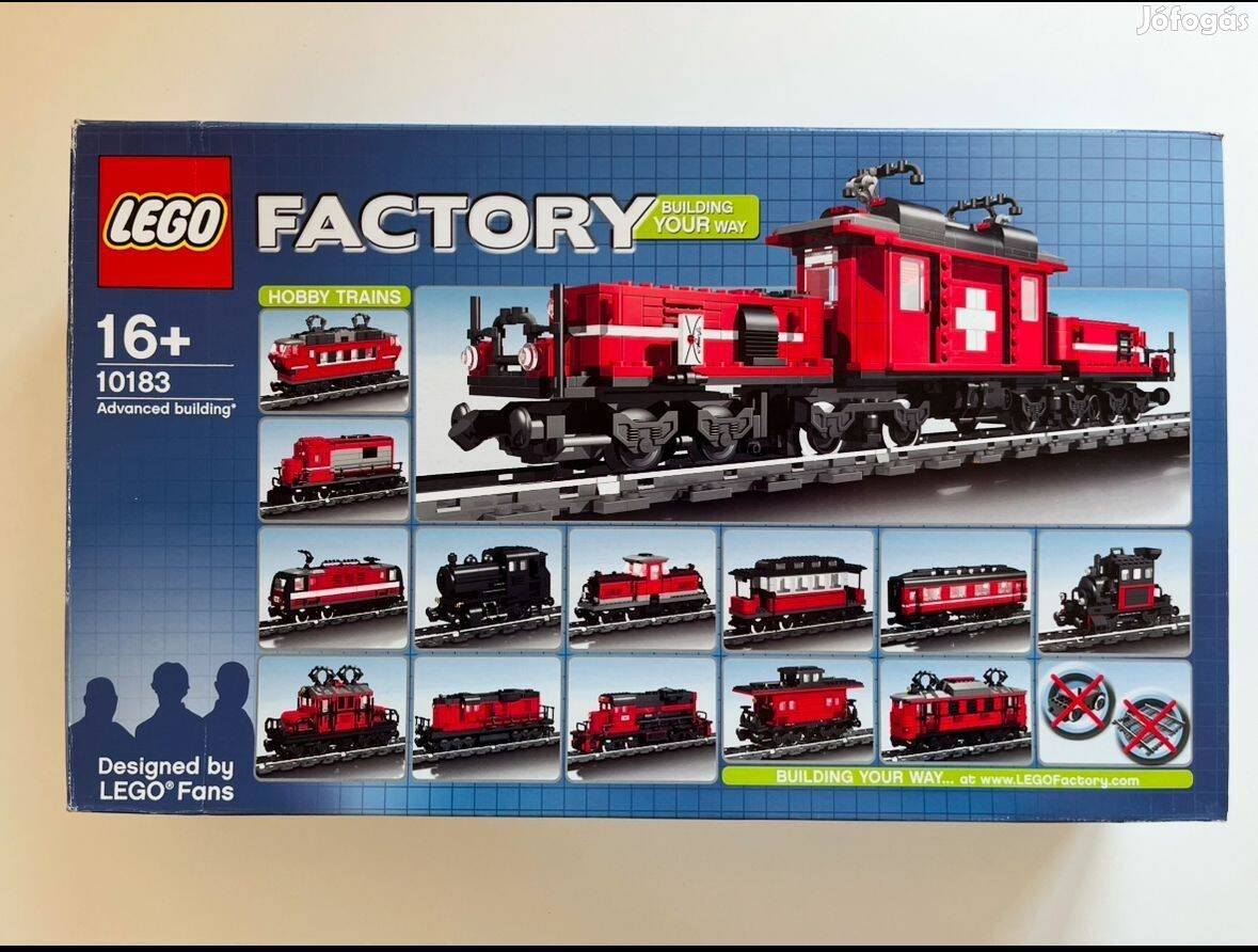 Lego Factory 10183 Krokodil Mozdony Vonat