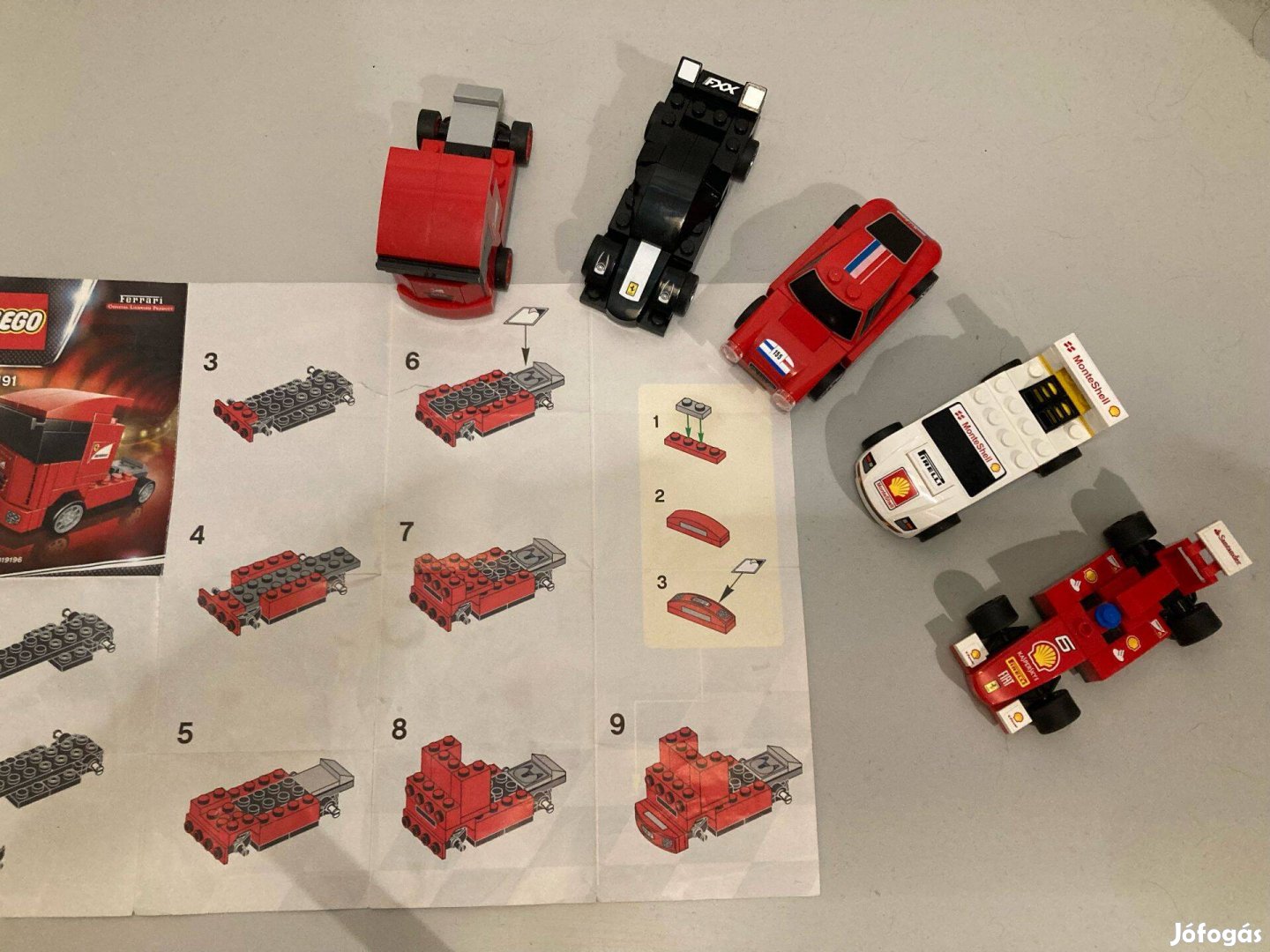 Lego Ferrari autók