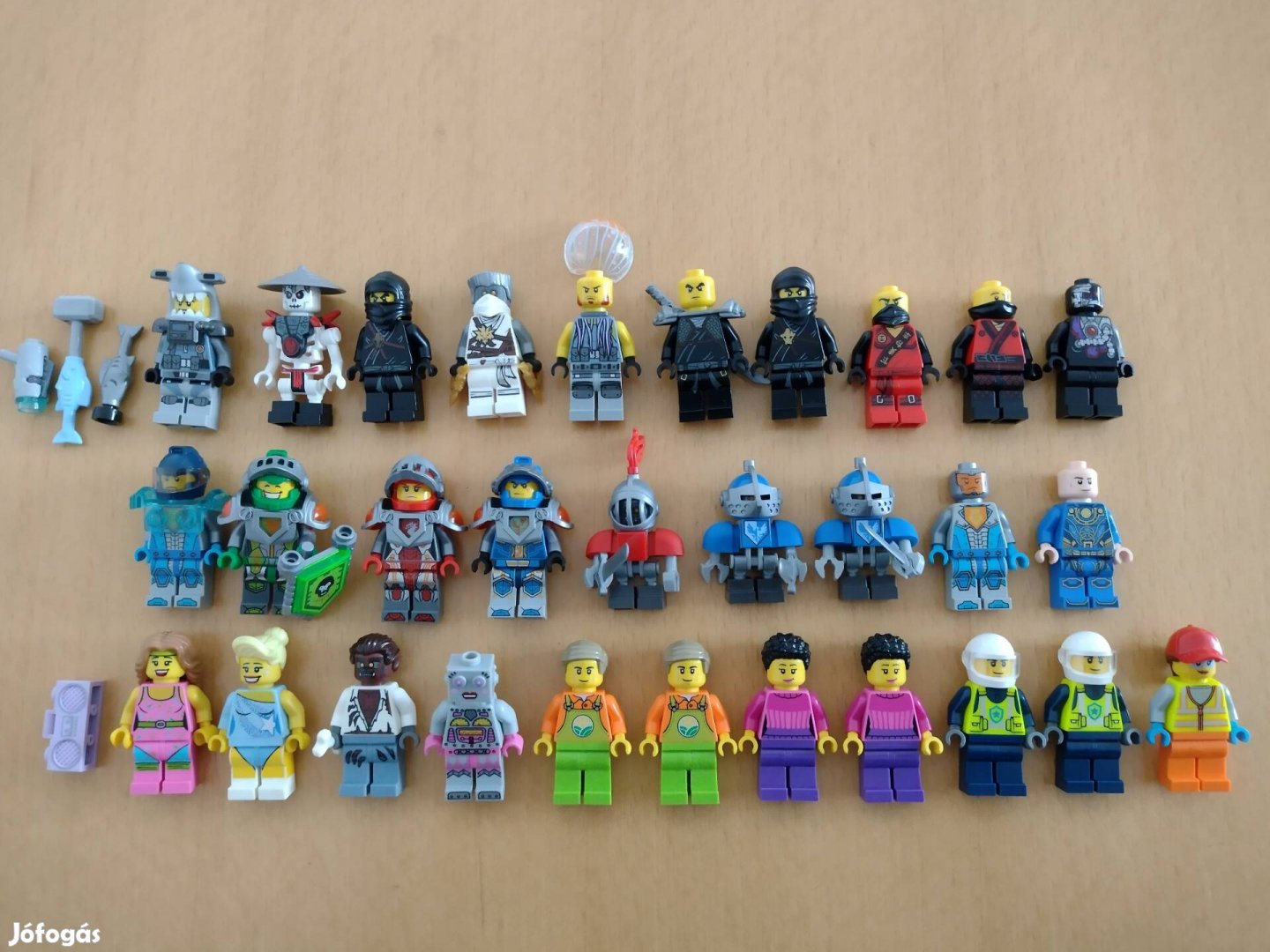 Lego Figurák Egyben - Gyűjthető - Ninjago - Nexo - City