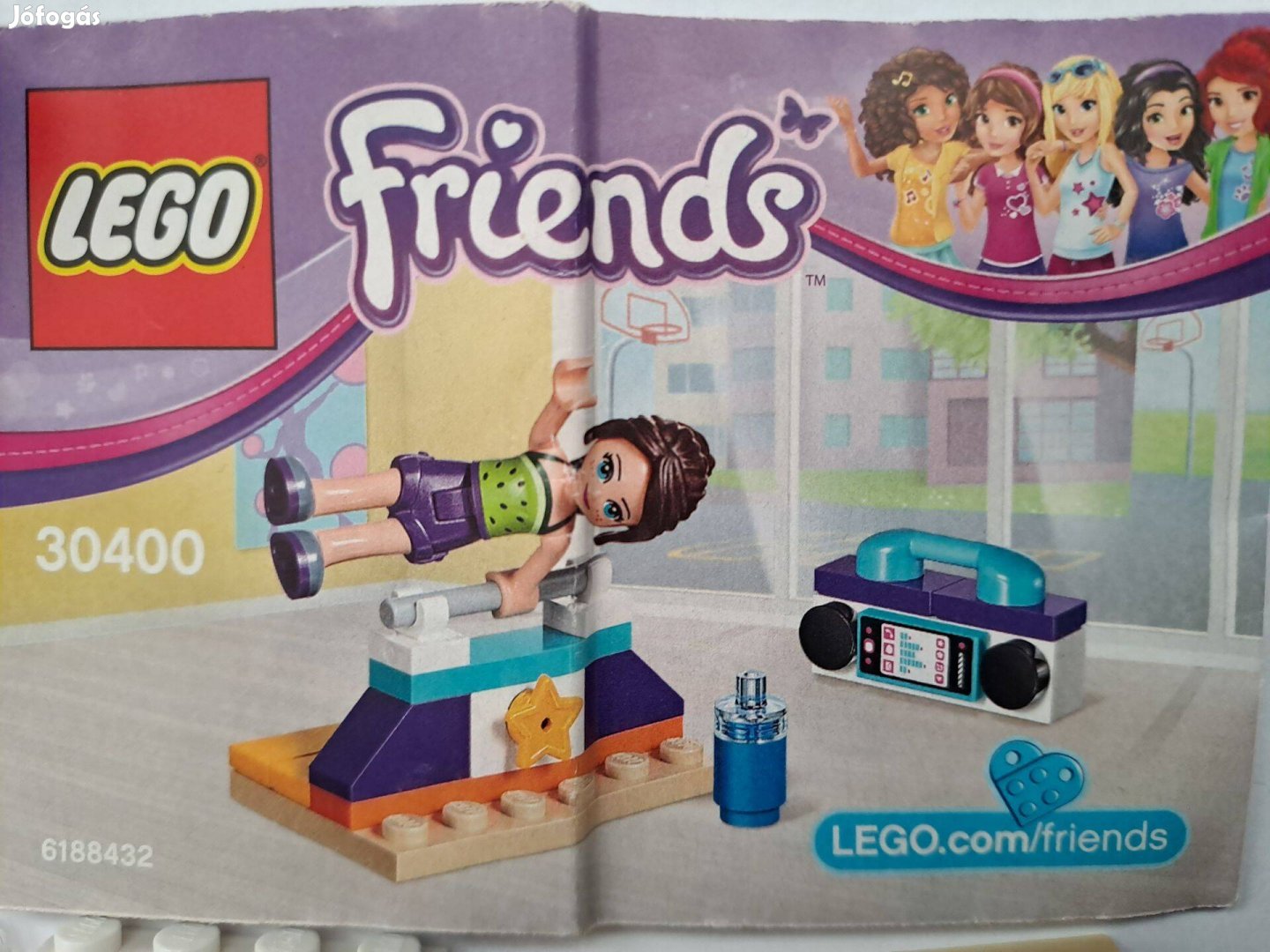 Lego Friends 30400 Gimnasztika gyakorlat Nyújtó