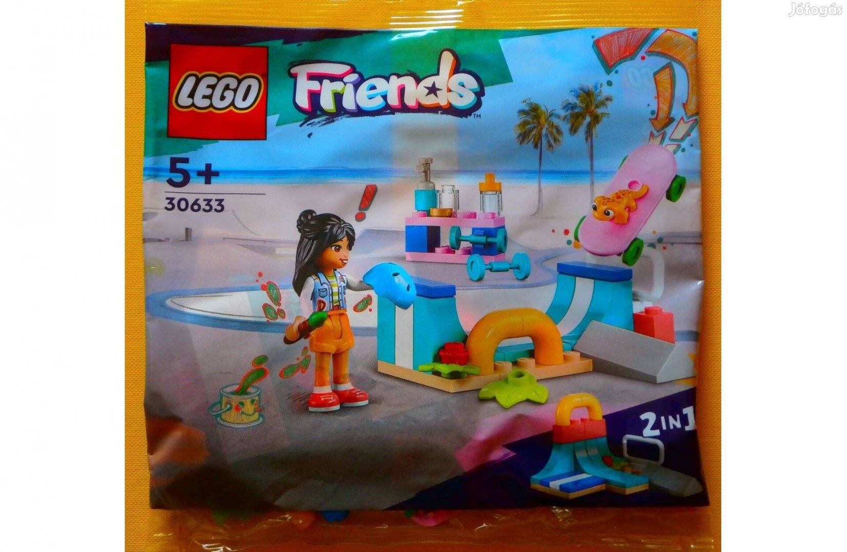 Lego Friends 30633 Gördeszka rámpa - Új, bontatlan