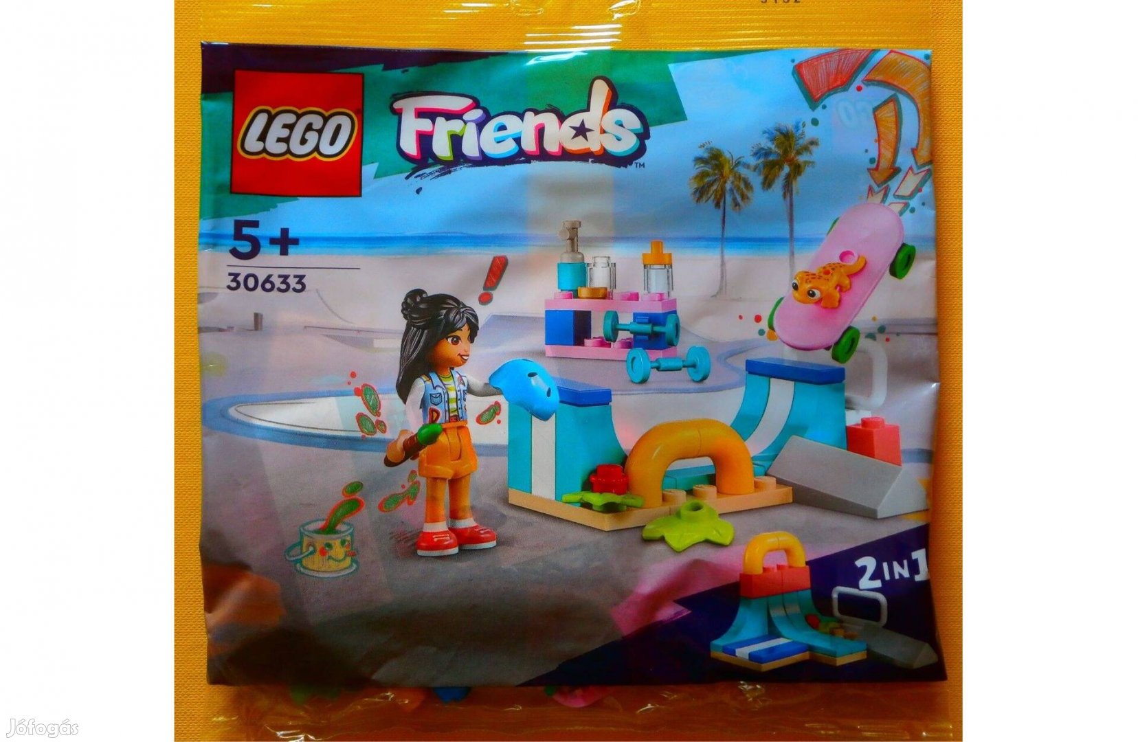 Lego Friends 30633 Gördeszka rámpa - Új, bontatlan